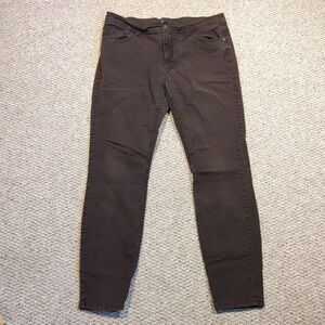 Toad & Co Pants Earthworks 5 Pocket Skinny Pants Womens 10 Brown Casual Stretch